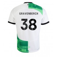 Liverpool Ryan Gravenberch #38 Bortatröja 2023-24 Kortärmad